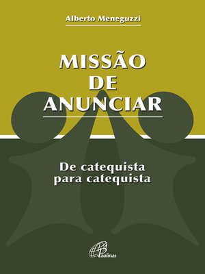 cover image of Missão de anunciar